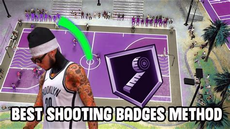 HOW TO GET SHOOTING BADGES FAST IN NBA2K21 BEST SHOOTING BADGE METHOD