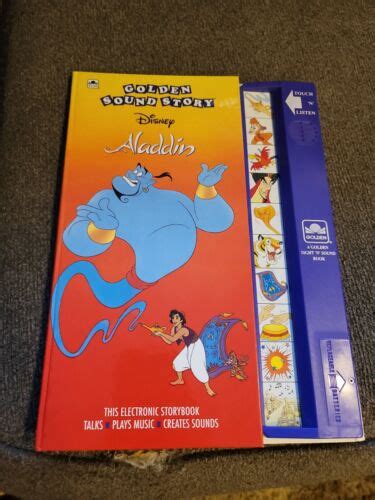 New Golden Sound Story Book Aladdin Electronic Storybook Music Talks