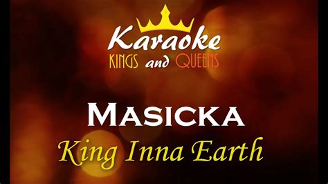 Masicka King Inna Earth Karaoke YouTube