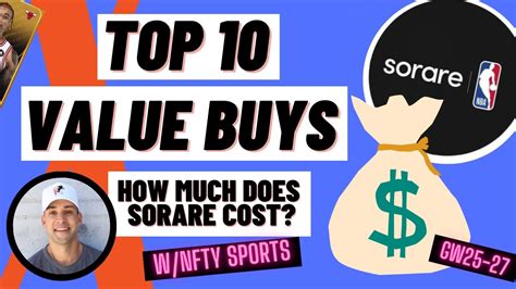 How Much Does Sorare NBA Cost TOP 10 VALUE BUYS To START Superstars