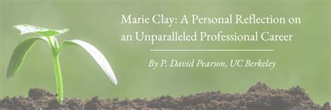 Marie Clay A Personal Reflection On An Unparalleled Professional