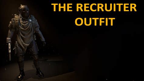 Tom Clancy S The Division 2 All Hunters Outfits The Recruiter Outfit