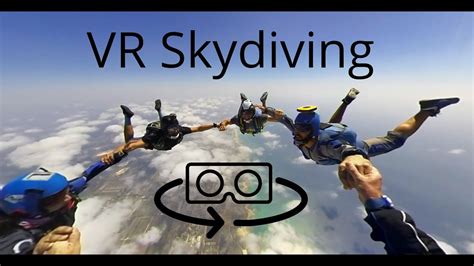 D Vr Skydiving Experience With The Vuze Camera K Youtube