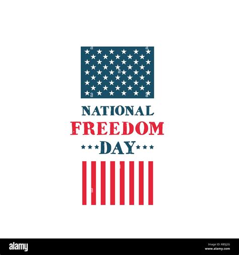 Vector Illustration Of National Freedom Day Poster For Celebration