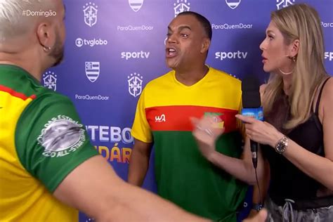 Denilson E Belo Se Reencontram Ao Vivo Na Globo Depois De Anos De Treta