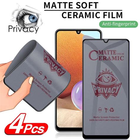 Filme Cer Mico Anti Espi O Para Samsung Galaxy Protetor De Tela De