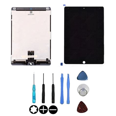 Ecran Complet Lcd Et Vitre Tactile Noir Pour Ipad Pro A A