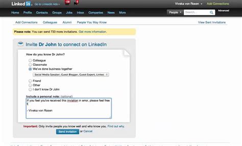 How To Connect To Someone On Linkedin Youtube