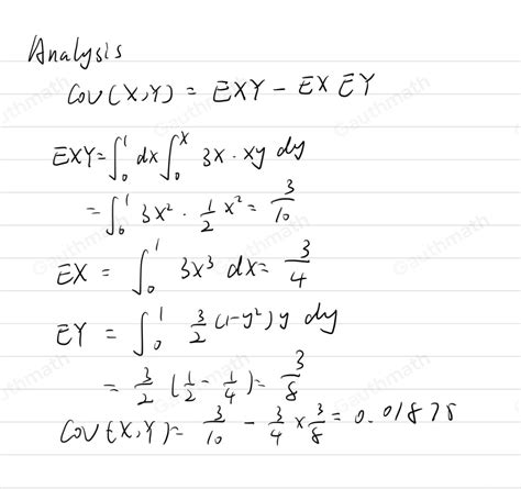 Solved Let X And Y Be Two Continuous Random Variables With Algebra