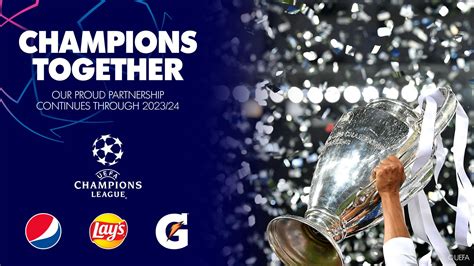 Pepsico Renouvelle Son Partenariat Avec L Uefa Champions League Jusqu