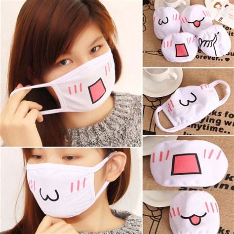 Cute Kawaii Anti Dust Face Mask | Winter face mask, Face mask, Kawaii faces