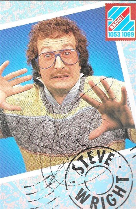 Steve Wright 1986 {Cast Card} Bbc Radio 1, Test Card, The Dj, Radios ...