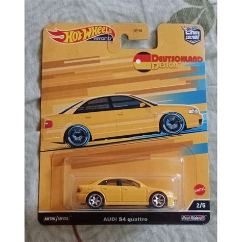 Jual Hot Wheels Premium Deutschland Design Audi S4 Quattro Shopee Indonesia
