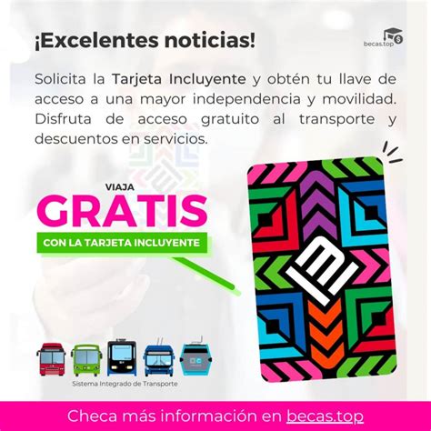 Tarjeta Incluyente Cdmx Viaja Gratis En Transporte P Blico