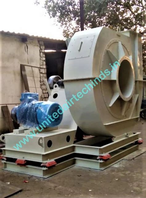 Exhaust Blowers Large Volume Mild Steel Centrifugal Blower V Belt Drive