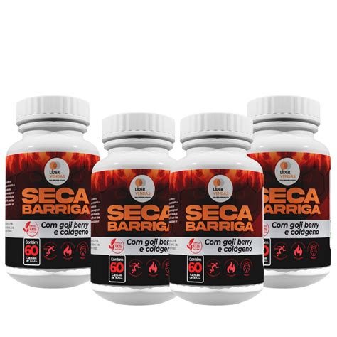 Kit 4 seca barriga 60 cápsulas cada 500mg Shopee Brasil