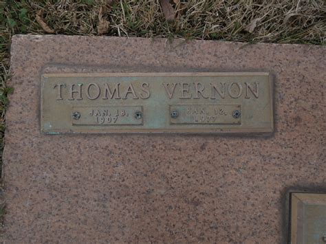 Thomas Vernon Rainey 1907 1977 Find A Grave Memorial