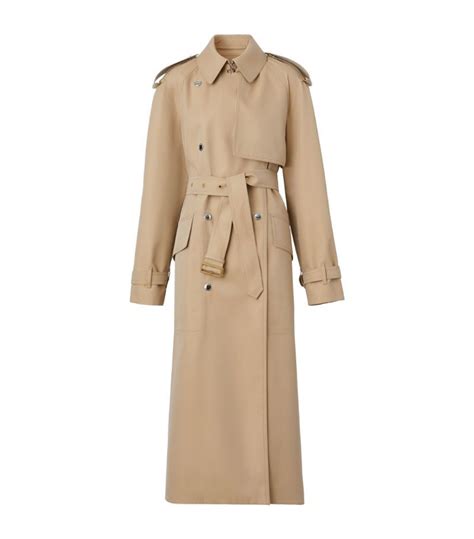 Burberry Burberry Cotton Gabardine Trench Coat Editorialist