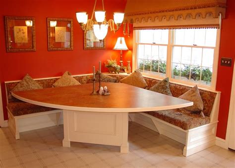 Timonium Built In Corner Dinette Traditional Dining Room