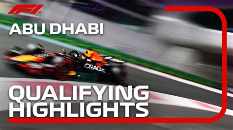 Qualifying Highlights 2023 Abu Dhabi Grand Prix YouTube