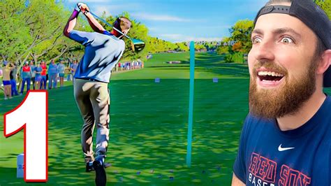 The Start Pga Tour K My Career Gameplay Part Youtube