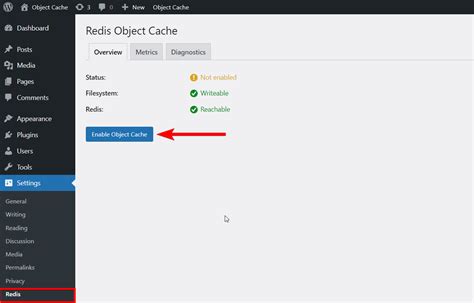 Object Cache WordPress How To Install Enable Use It