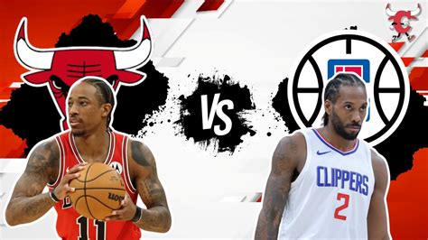 Chicago Bulls Vs La Clippers Live Call Youtube