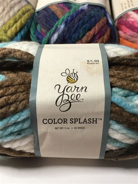 Yarn Bee Color Splash Assorted Colors | Etsy