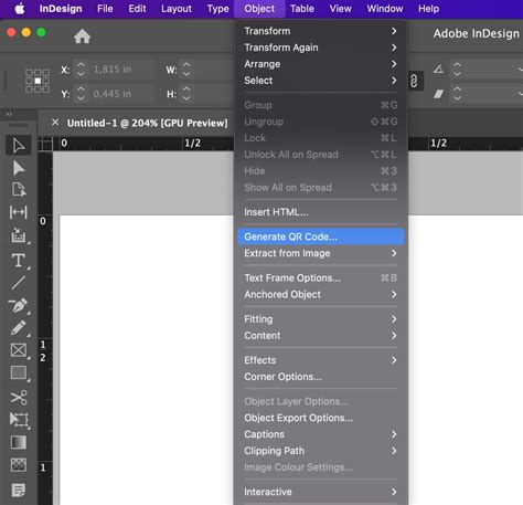 Simple Steps To Generating Qr Codes Using Indesign