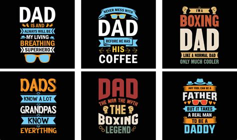 Father S Day T Shirt Design Bundle Day T Shirt Design Vector T Shirt