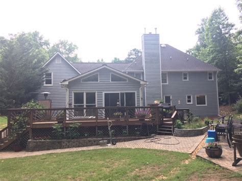 Replacement Of Rotted Cedar Siding On Chimney Marietta GA 30062