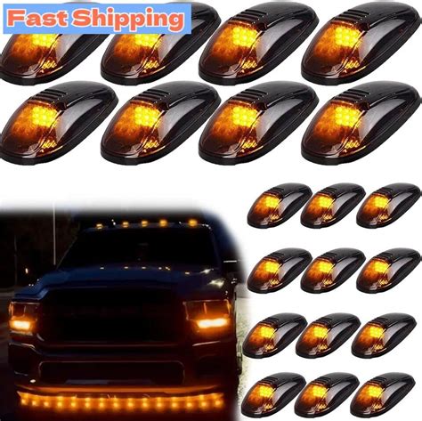 Wireless Solar Powered Cab Lights For Truck Solar Cab Lights New Ebay