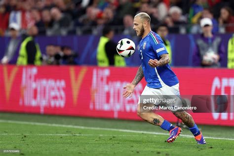 Federico Dimarco Of Italy In Action During The Uefa Euro 2024 Group B