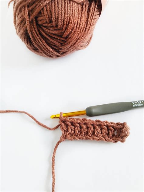 How To Crochet The Double Crochet Stitch Dc For Beginners