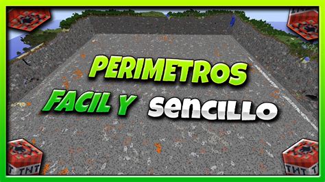 Como hacer perímetros y decorarlos en minecraft YouTube