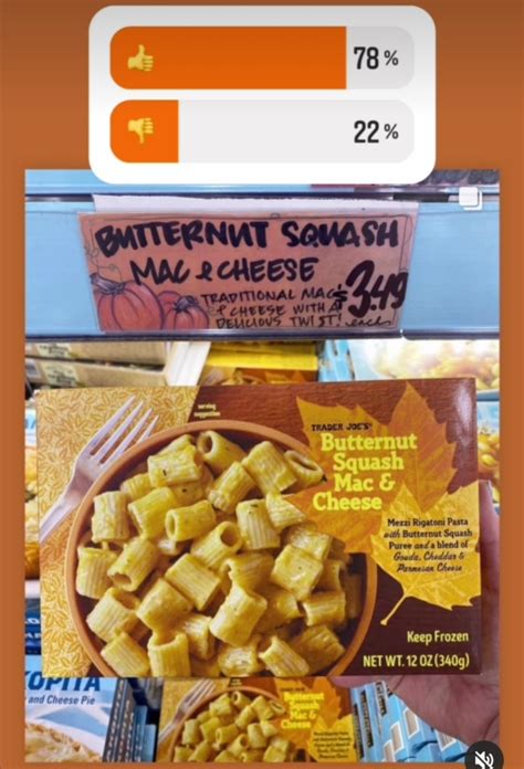 Trader Joes Butternut Squash Mac And Cheese Rated 78👍 Trader Joes List