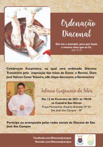 Ordenação Diaconal do Seminarista Juliano Grafanassi Diocese São José