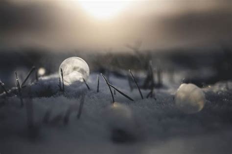 Gefrorene Seifenblase Fotografieren Ice Bubbles Fotograf Torsten Paris