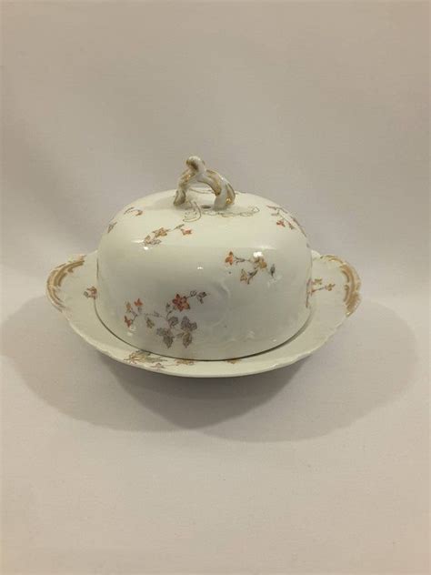 Antique Dome Lid Butter Dish By Ch Field Haviland Limoges Etsy