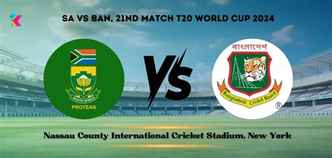 South Africa Vs Bangladesh T20 Head To Head At Nassau County Cricket