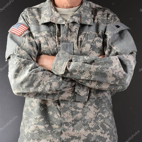 Soldier Arms Crossed — Stock Photo © Scukrov 53493879