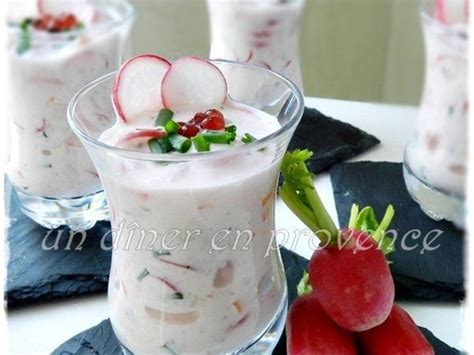 Verrines De Radis Surimi Ciboulette Et Perles De Framboises Un