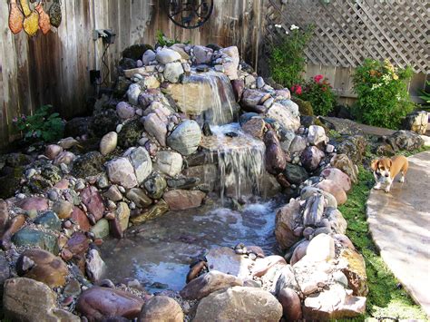 20+ Diy Rock Waterfall Pond