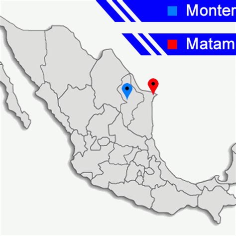 Mapa Matamoros Auto Express Joviar