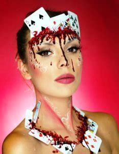 15 Creepy Halloween Blood Makeup Ideas For You - Instaloverz