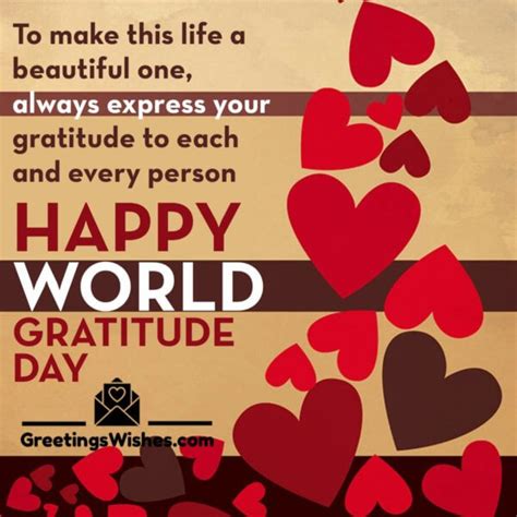 World Gratitude Day Wishes 21 September Greetings Wishes