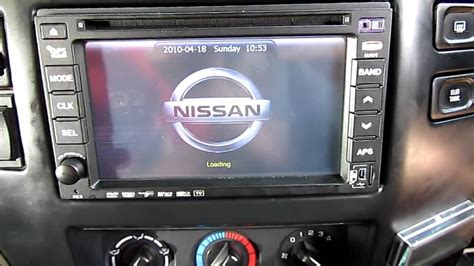 Car DVD Player With In Dash GPS Navigation For Nissan YouTube