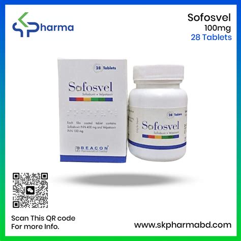 Sofosvel Mg Sofosbuvir Velpatasvir Authentic In Oncology Medicine