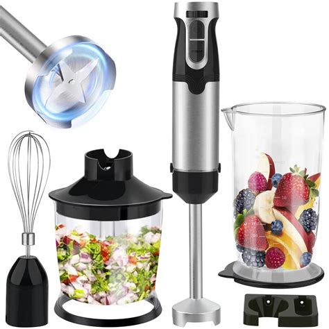 Buy Hand Blender 1000W Variable Speed Food Processor Turbo Settings