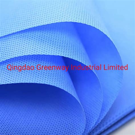 Home Textile Pp Spunbond Sms Hydrophobic Non Woven Fabric Disposable